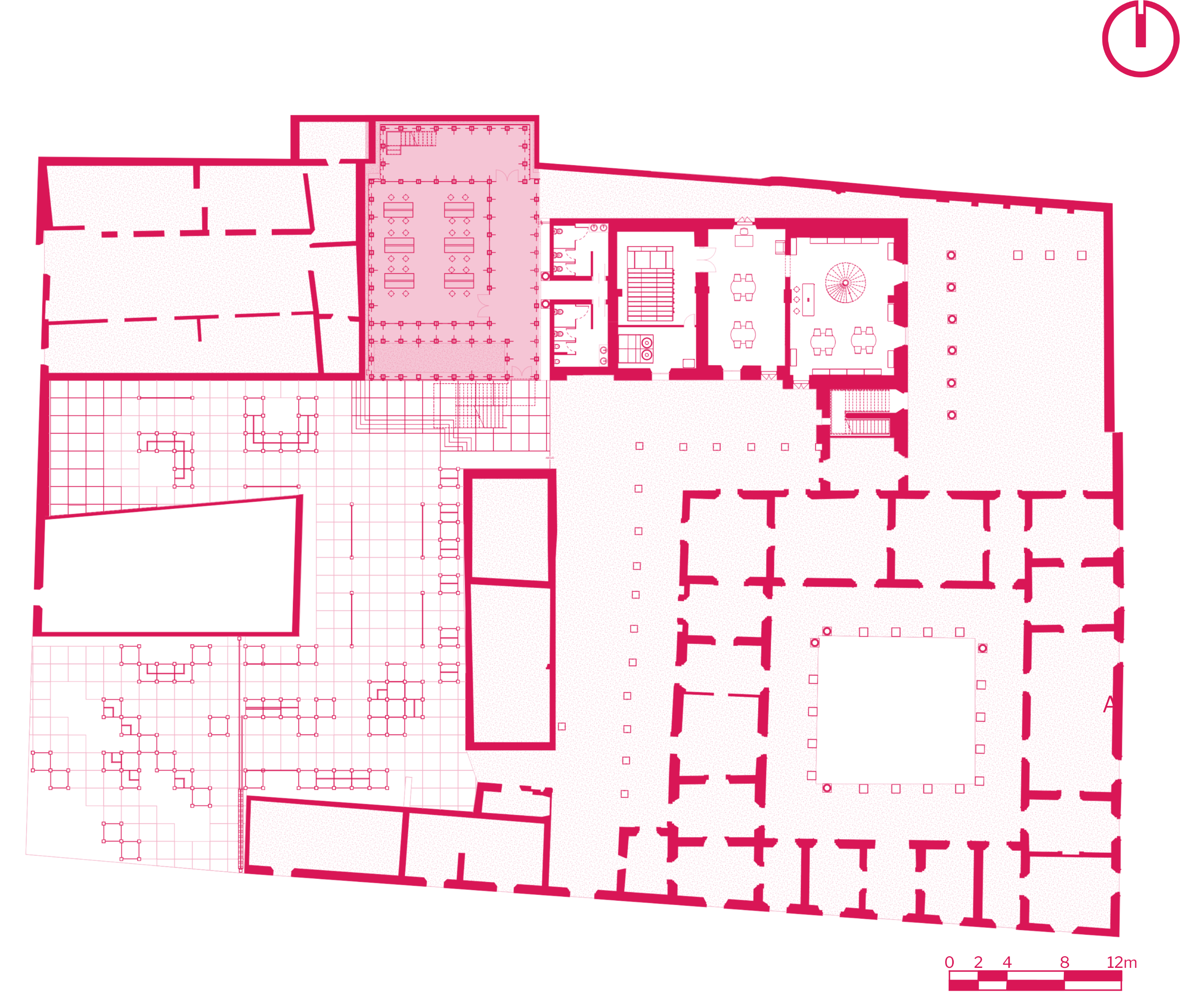 Planta arquitectónica · Edificio Ámbar