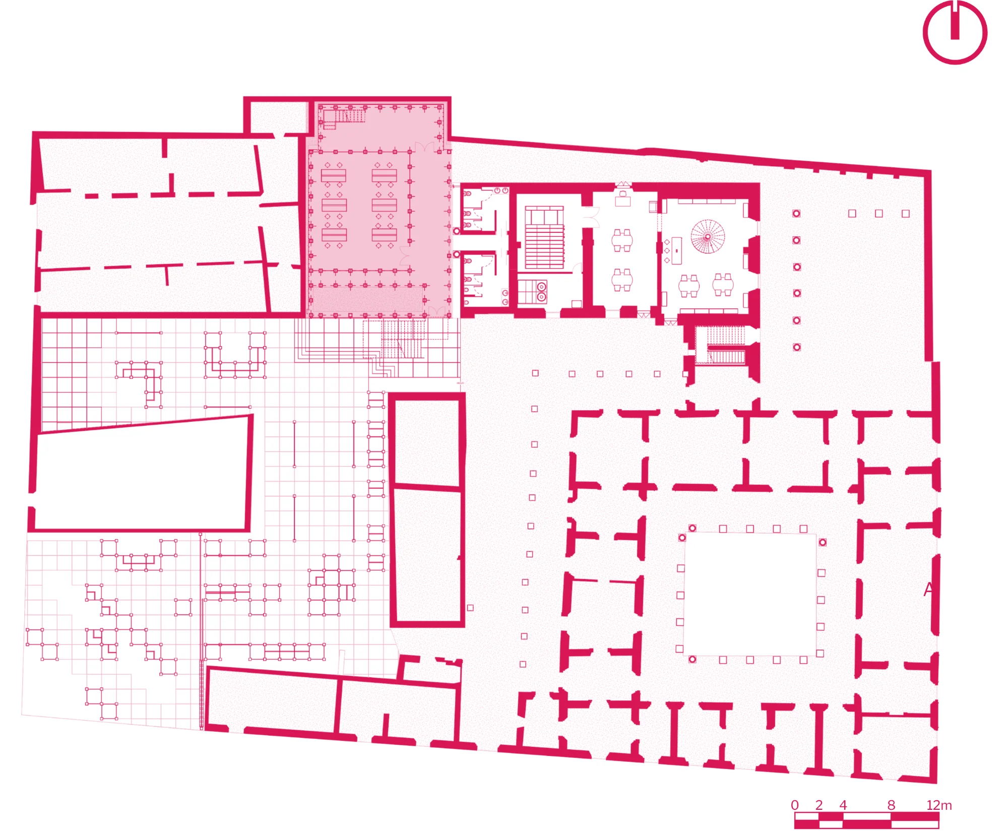 Planta arquitectónica · Edificio Ámbar