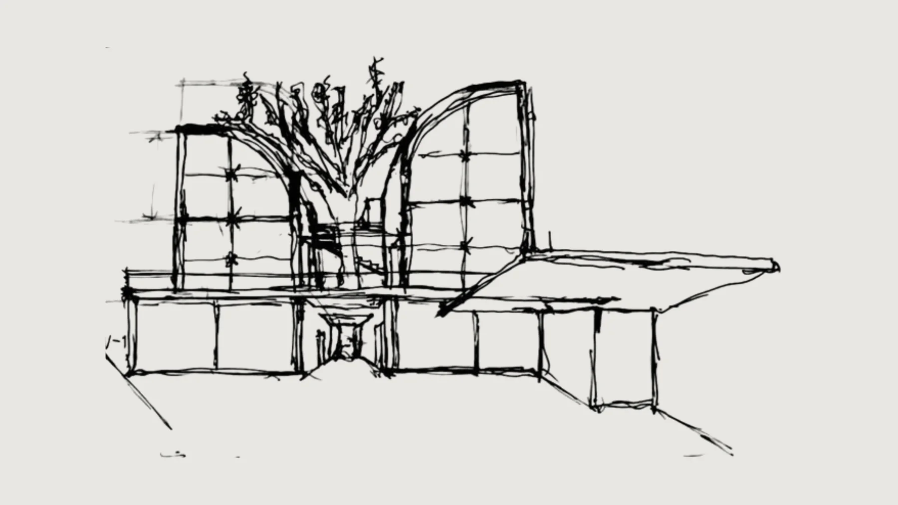 Perspectiva · el árbol como eje