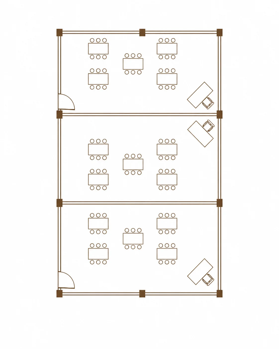 Planta arquitectónica · Talleres
